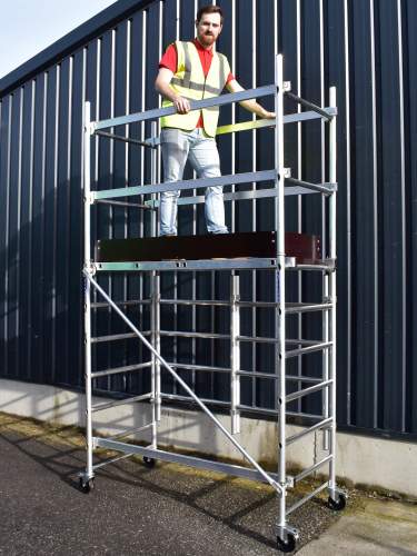 Extend the Working Height of your 3m Trade Aluminium Scaffold Tower to 3.8m