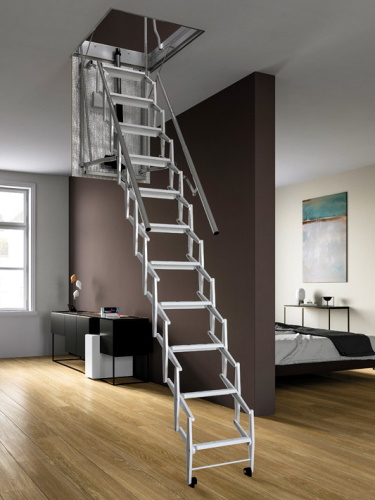 Electric Concertina Loft Ladder 