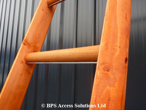 Wooden Single Section/Pole Ladder | Ladders | BPS Access ...