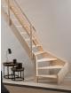 Grand Space Saving Staircase With Quarter Turn - view 1