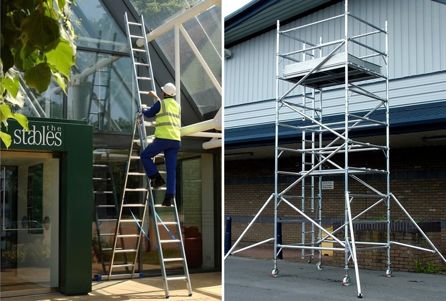 What Do You Need For Your Job A Ladder Or A Scaffold Tower Bps 